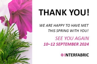The 15th anniversary exhibition “INTERFABRIC-2024.Spring” has ended!