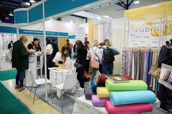 Fabric Market: the exhibition is a great, a new level experience for the team.